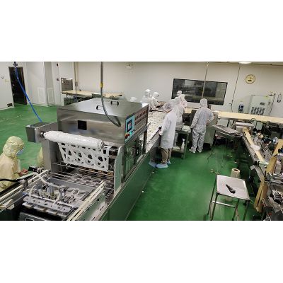  Mousse Cake Installation Sealerall Modified Atmosphere Packaging Sealing Machine 