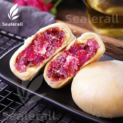 Fresh Flower Pan Cake InstallationSealerall Automatic Cup Dropping  MAP Sealing Machine